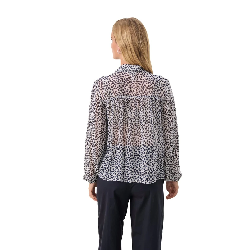 Part Two Dames Blouse 30309358 Blauw dessin