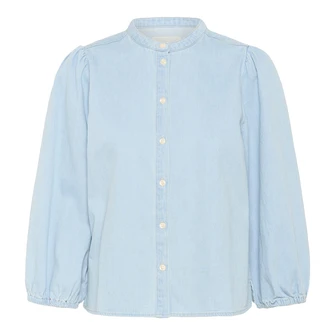Part Two Dames Blouse 30309362 Light blue denim