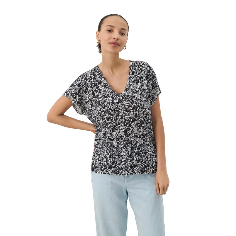 Part Two Dames Top 30309414 Rood dessin
