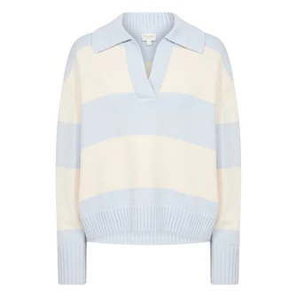 Part Two Dames Trui 30308436 Blauw dessin
