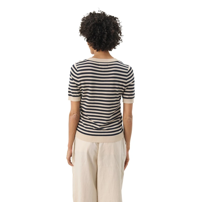 Part Two Dames Trui 30309464 Blauw dessin