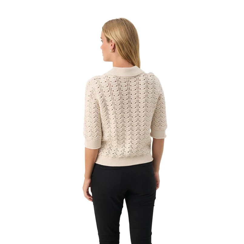Part Two Dames Vest 30309682 Ecru
