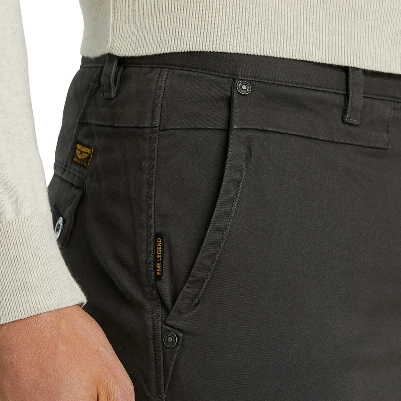 PME Legend Heren Chino Ptr935-9106 Lichtgrijs