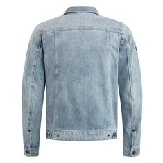 PME Legend Heren Jas Pdj2502701 Mid blue denim