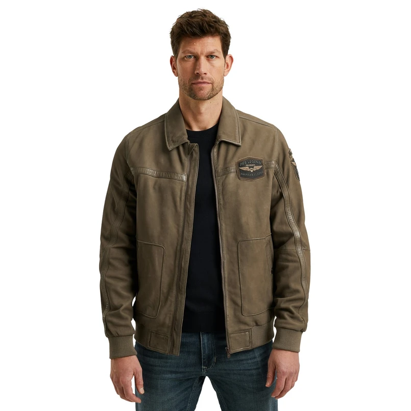 PME Legend Heren Jas Plj2502700 Khakigroen