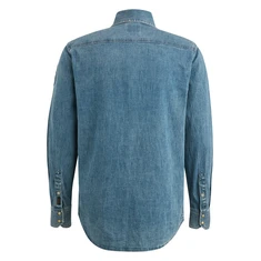 PME Legend Heren Overhemd Psd2502205 Grey denim