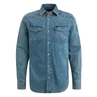 PME Legend Heren Overhemd Psd2502205 Grey denim