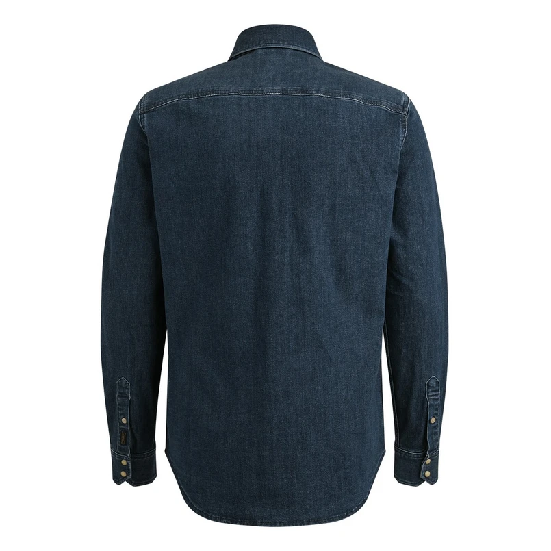 PME Legend Heren Overhemd PSD2508222 Black denim
