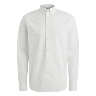 PME Legend Heren Overhemd Psi000044 WIT DESSIN