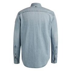 PME Legend Heren Overhemd Psi2411252 Mid blue denim