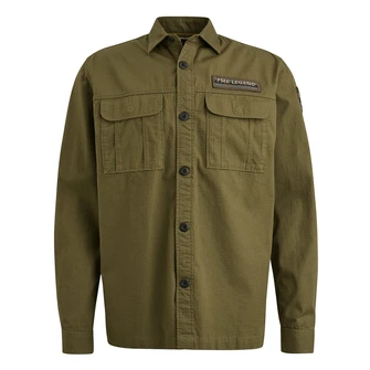 PME Legend Heren Overhemd Psi2502215 Groen