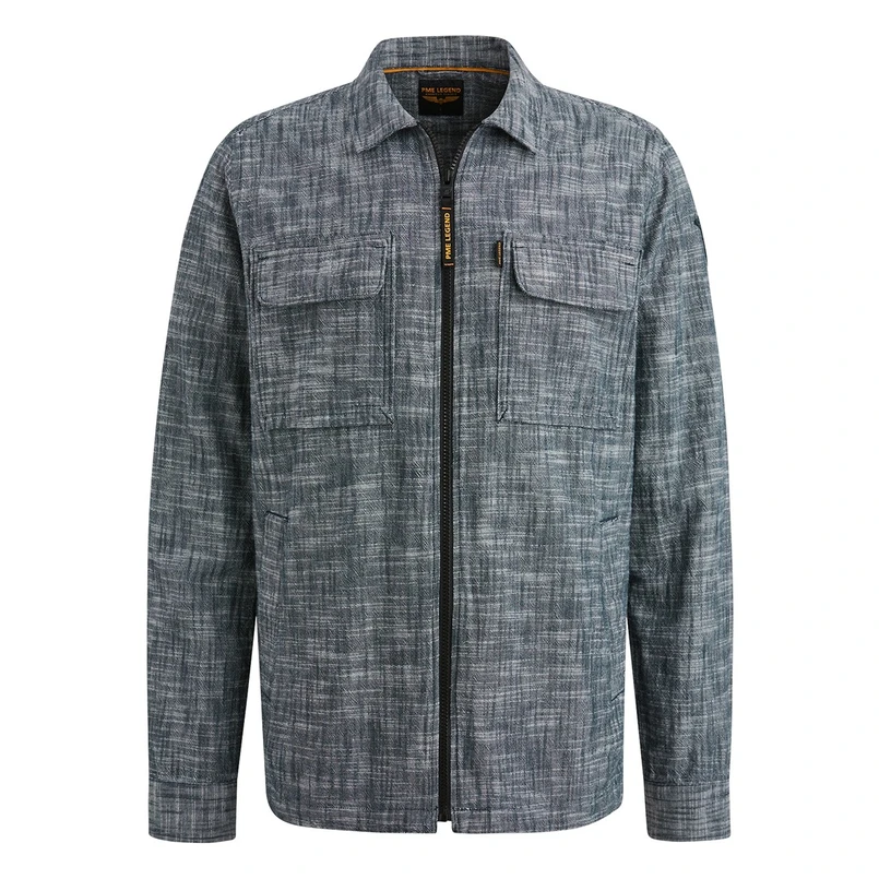 PME Legend Heren Overhemd Psi2502228 Navy