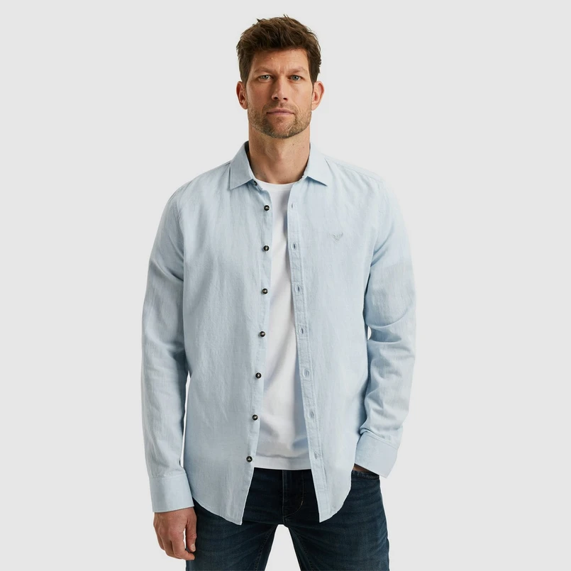 PME Legend Heren Overhemd Psi2503224 Bleu