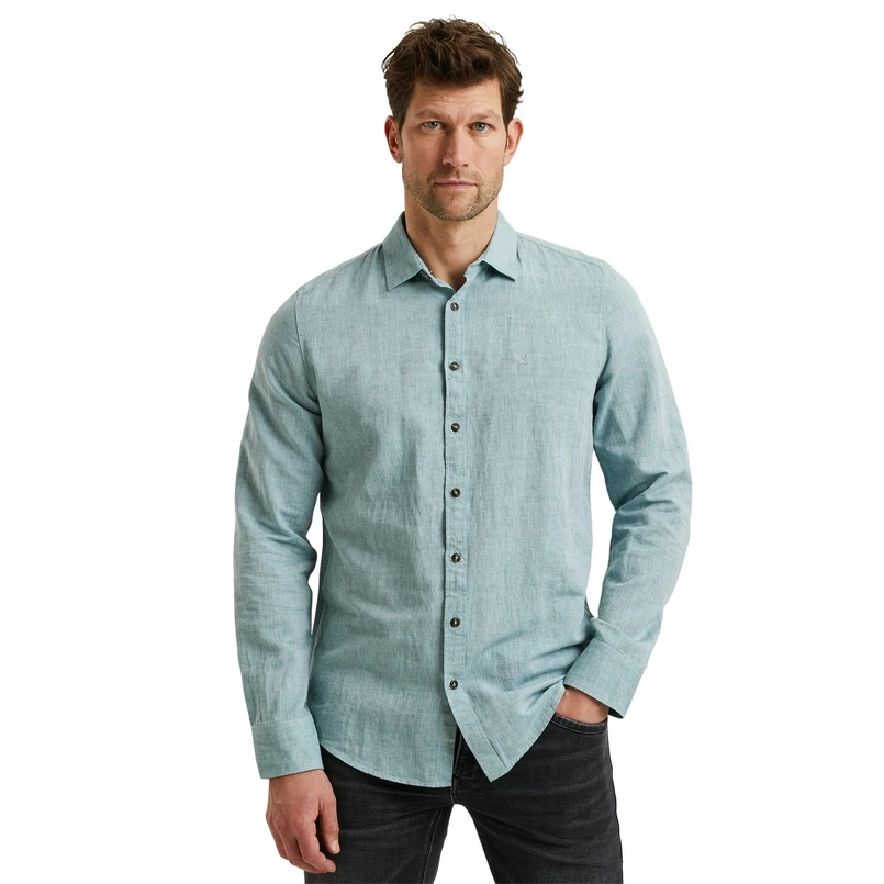 PME Legend Heren Overhemd Psi2503224 Groen