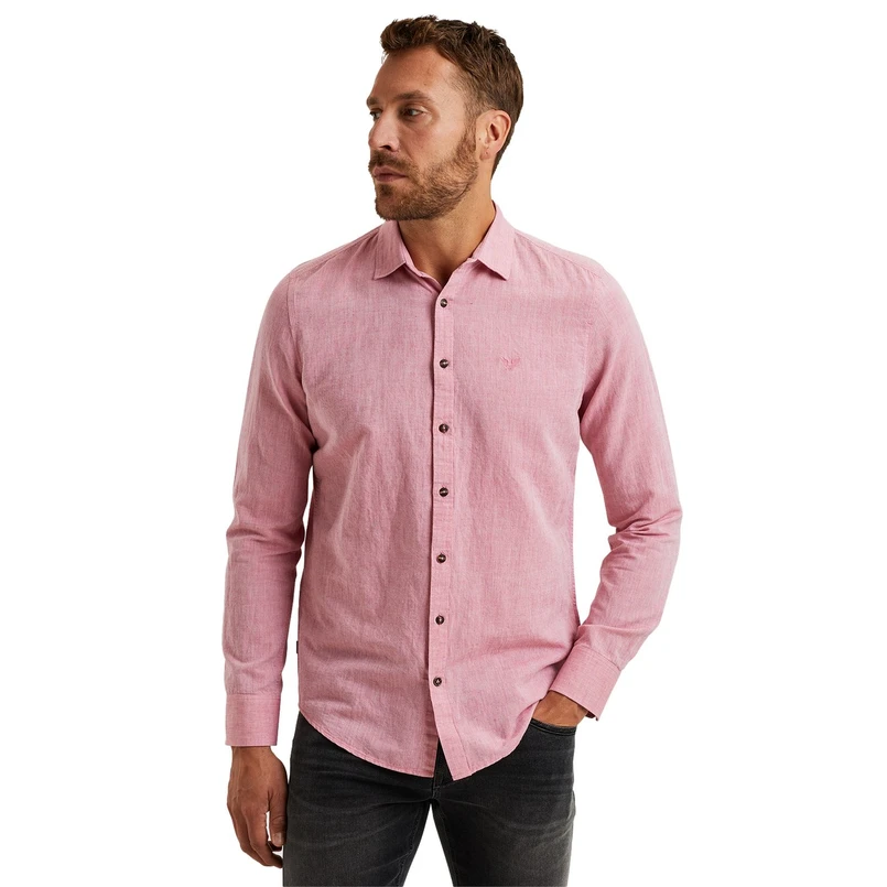 PME Legend Heren Overhemd Psi2503224 Roze
