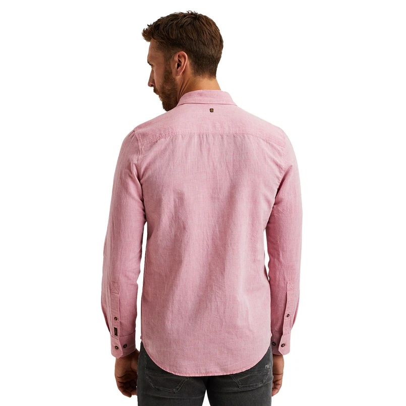 PME Legend Heren Overhemd Psi2503224 Roze