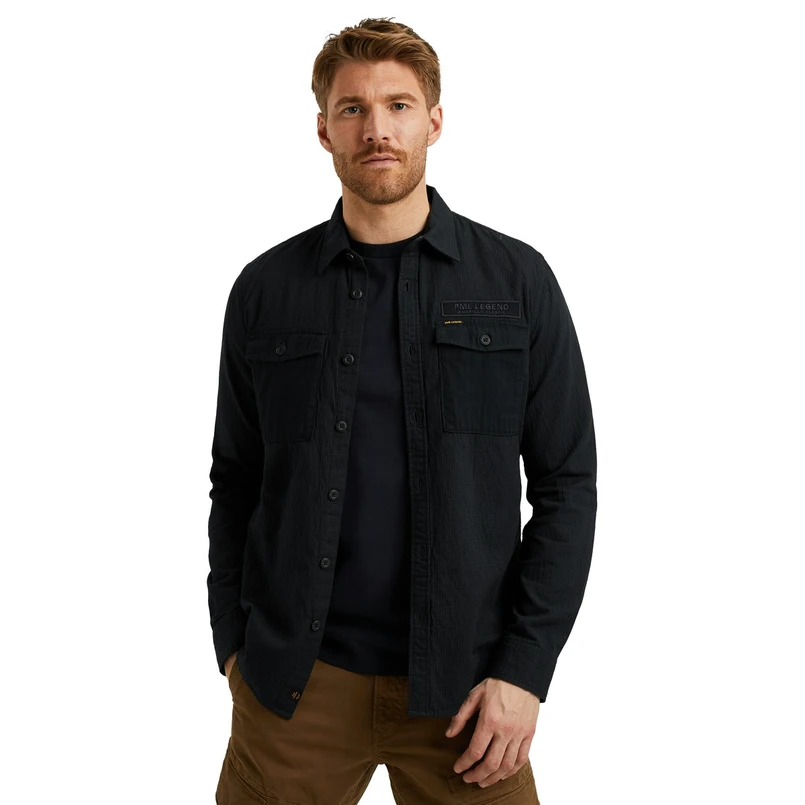 PME Legend Heren Overhemd PSI2508209 Navy