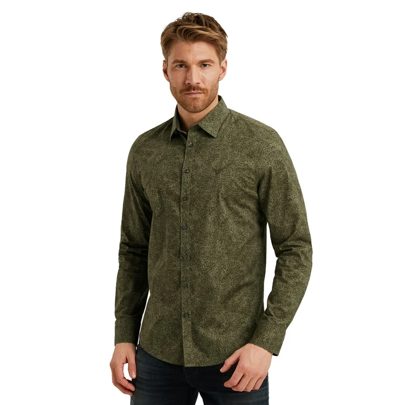 PME Legend Heren Overhemd PSI2508211 Army