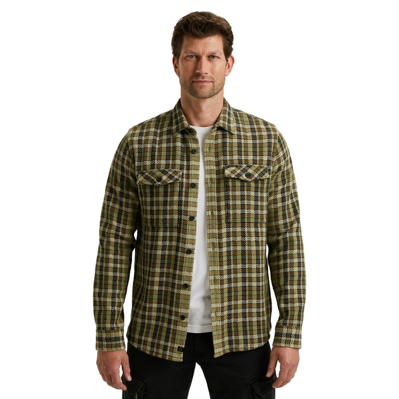 PME Legend Heren Overhemd PSI2508212 Groen