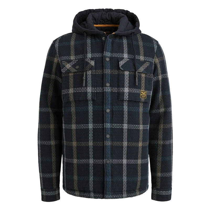 PME Legend Heren Overhemd Psi2508225 Navy