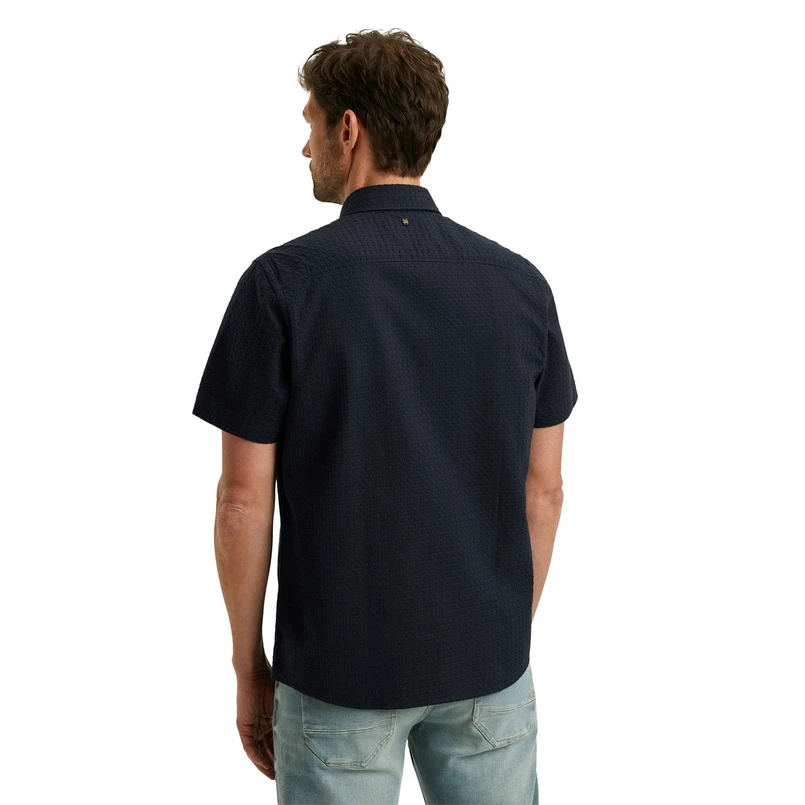 PME Legend Heren Overhemd Psis2503236 Navy