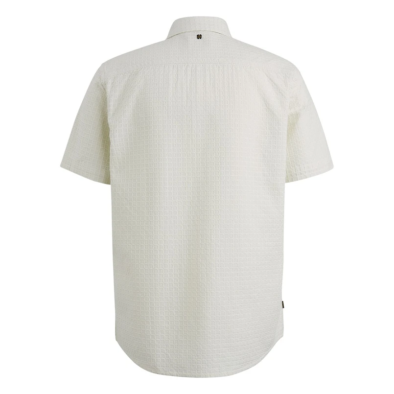 PME Legend Heren Overhemd Psis2503236 OFF-WHITE