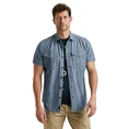 PME Legend Heren Overhemd Psis2503237 Blauw dessin