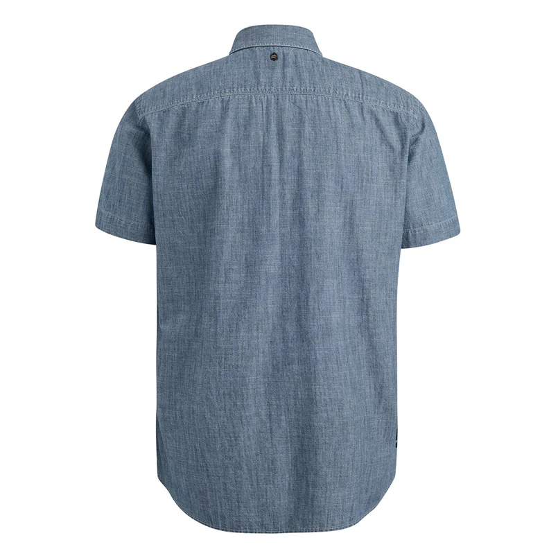 PME Legend Heren Overhemd Psis2503237 Blauw dessin
