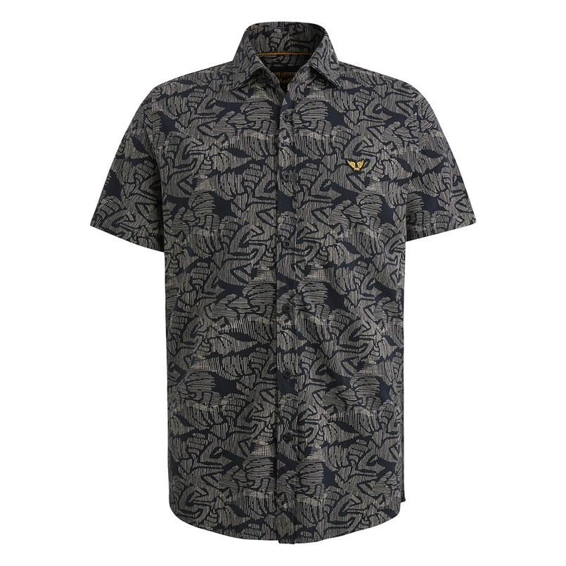 PME Legend Heren Overhemd Psis2503238 Navy