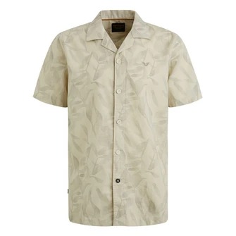 PME Legend Heren Overhemd Psis2504202 OFF-WHITE