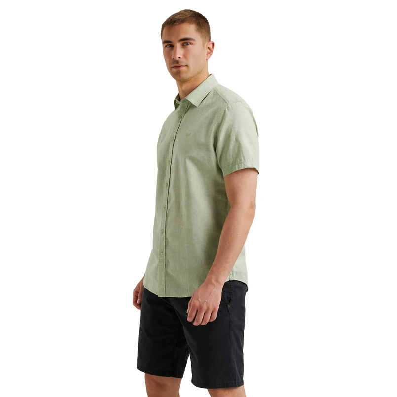 PME Legend Heren Overhemd Psis2504208 Groen