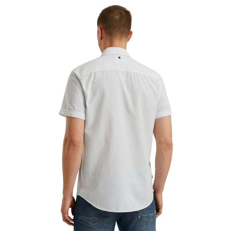 PME Legend Heren Overhemd Psis2504208 WIT DESSIN