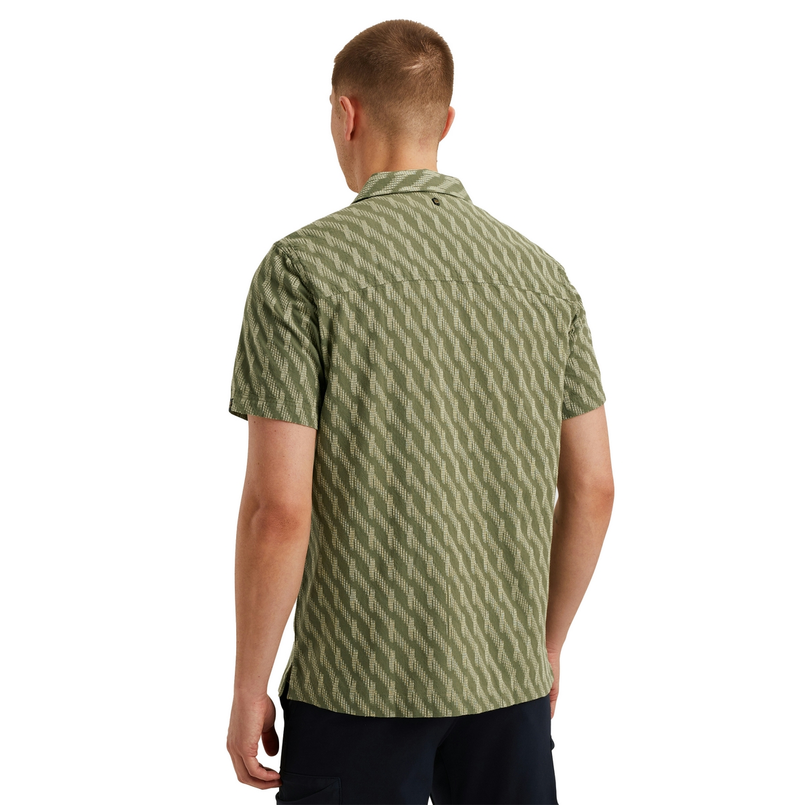 PME Legend Heren Overhemd Psis2504236 Olijf