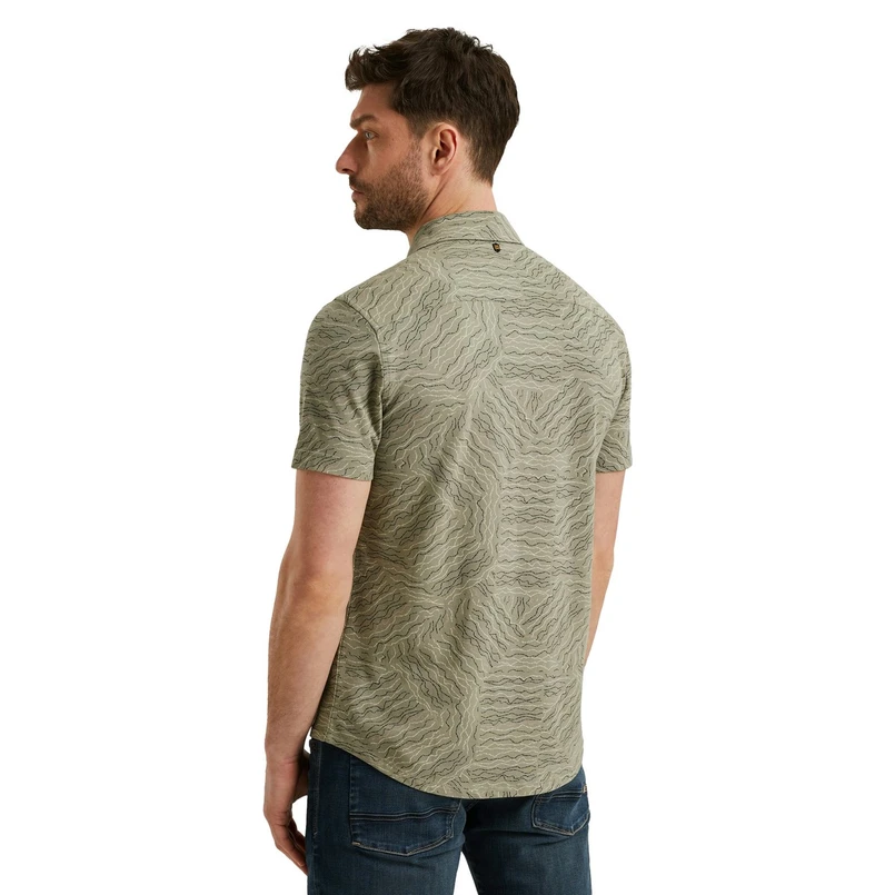 PME Legend Heren Overhemd Psis2505229 Groen