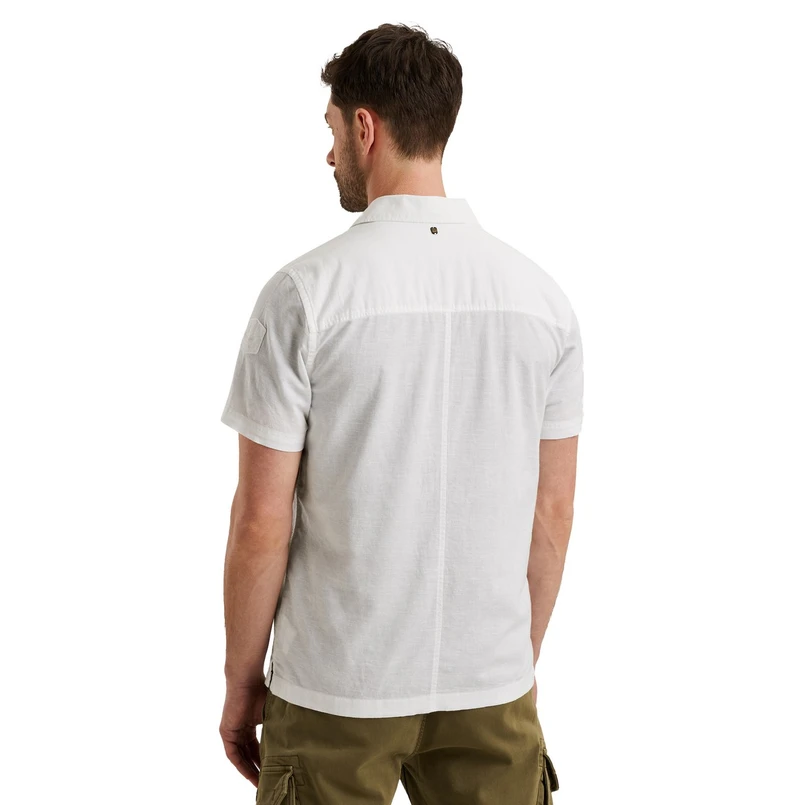 PME Legend Heren Overhemd Psis2505230 WIT DESSIN