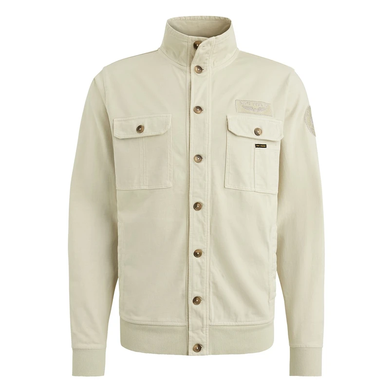 PME Legend Heren Overhemd Psw2502479 OFF-WHITE