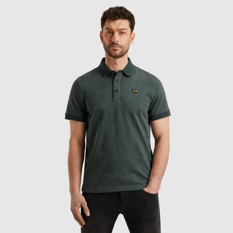 PME Legend Heren Polo Mppss2505860 Antraciet
