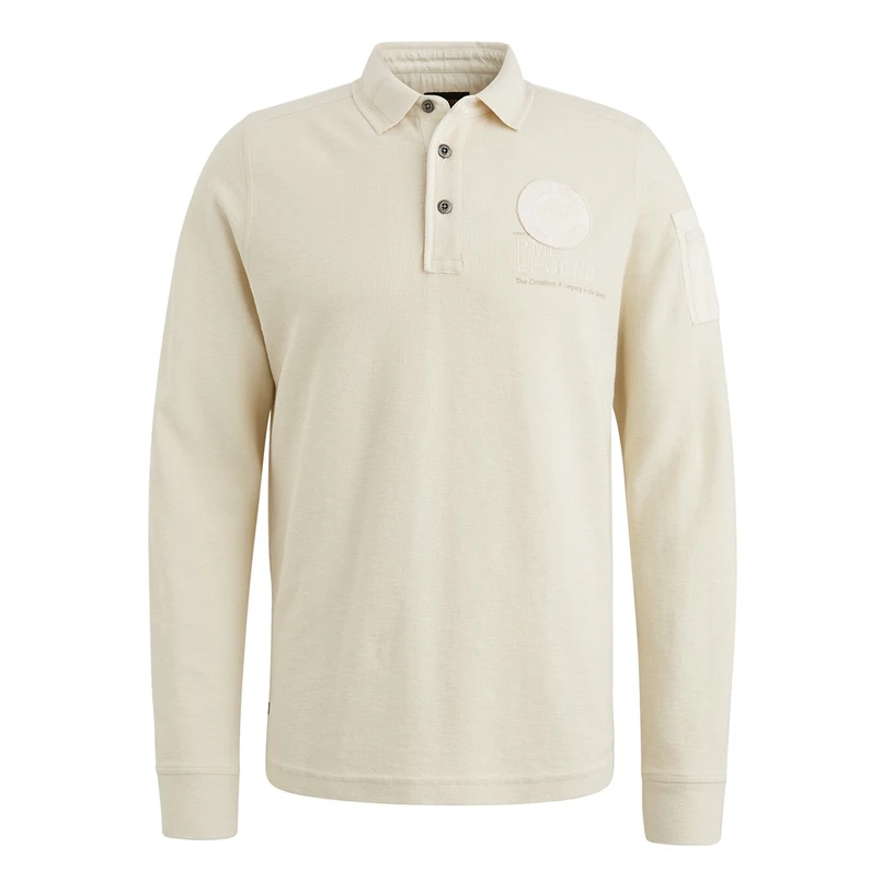 PME Legend Heren Polo Pps2502804 OFF-WHITE