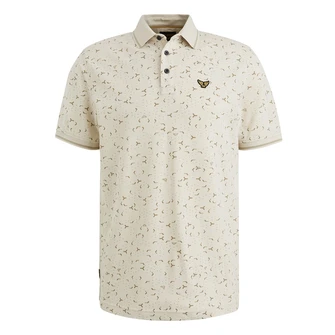 PME Legend Heren Polo Ppss2502852 Ecru