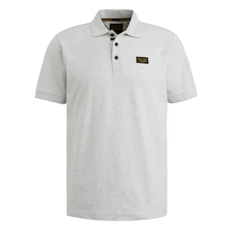 PME Legend Heren Polo Ppss2502899 Grijs dessin