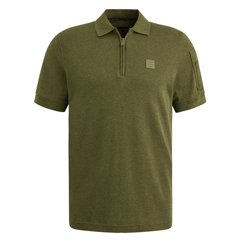 PME Legend Heren Polo Ppss2503857 Midden bruin