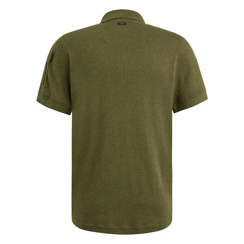 PME Legend Heren Polo Ppss2503857 Midden bruin