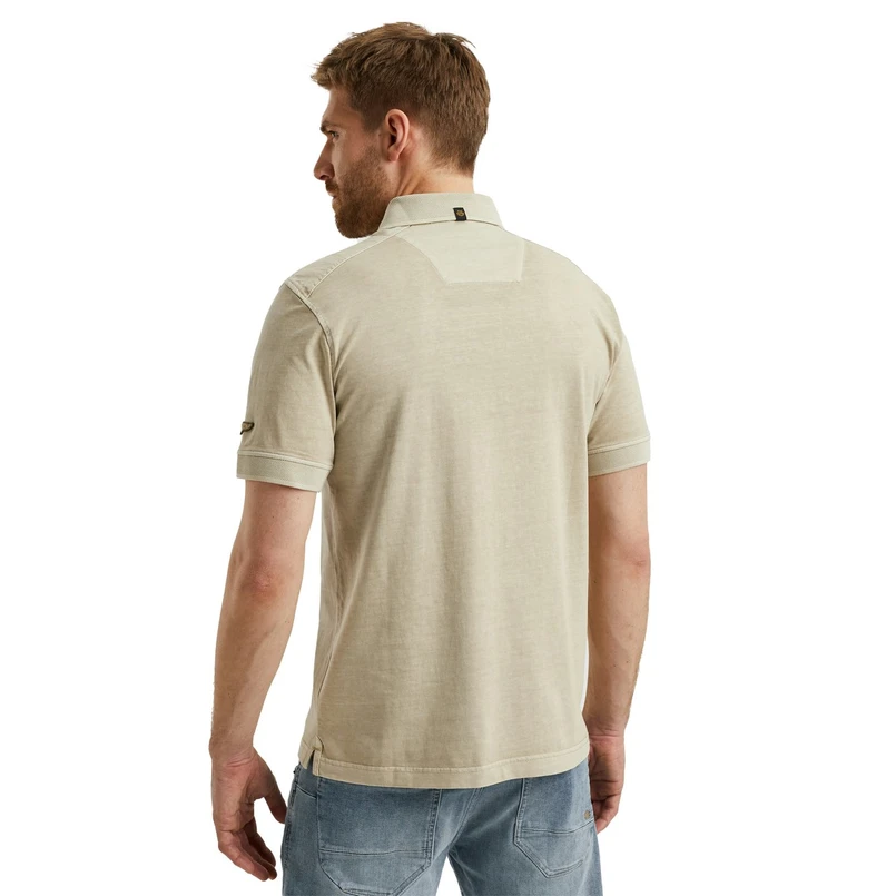 PME Legend Heren Polo Ppss2503861 OFF-WHITE
