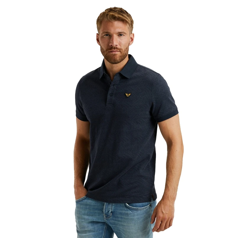 PME Legend Heren Polo Ppss2503883 Navy