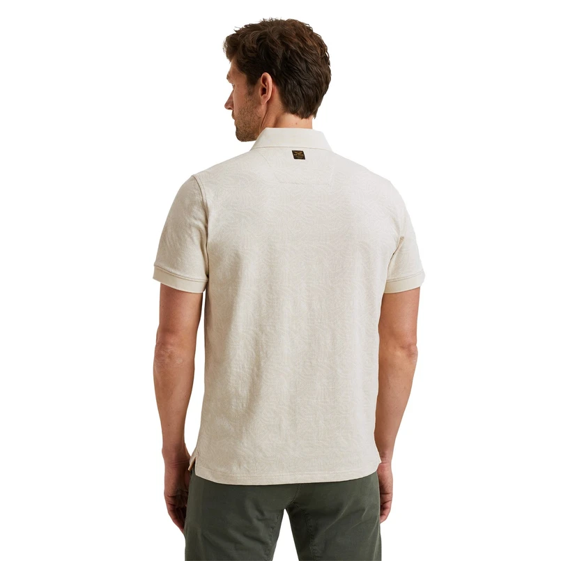 PME Legend Heren Polo Ppss2503883 OFF-WHITE