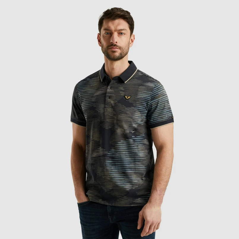 PME Legend Heren Polo Ppss2503893 Navy