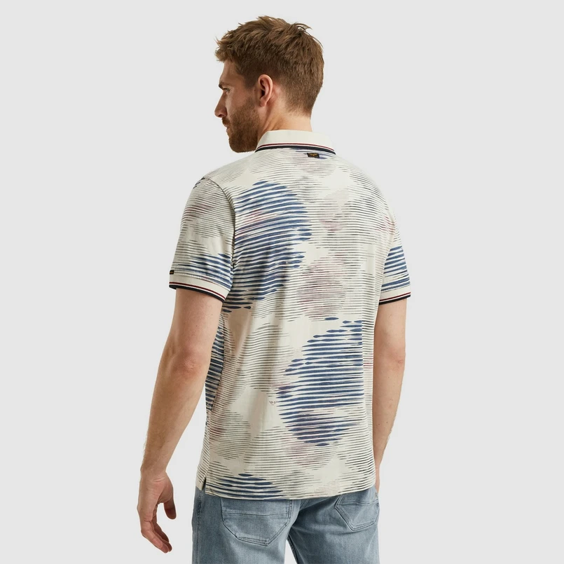 PME Legend Heren Polo Ppss2503893 OFF-WHITE