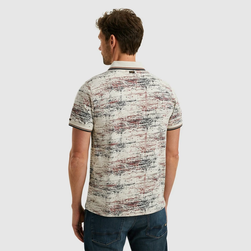 PME Legend Heren Polo Ppss2503894 OFF-WHITE