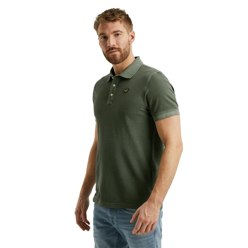 PME Legend Heren Polo Ppss2504850 Olijf