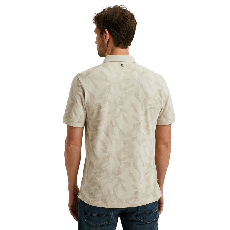 PME Legend Heren Polo Ppss2504851 OFF-WHITE